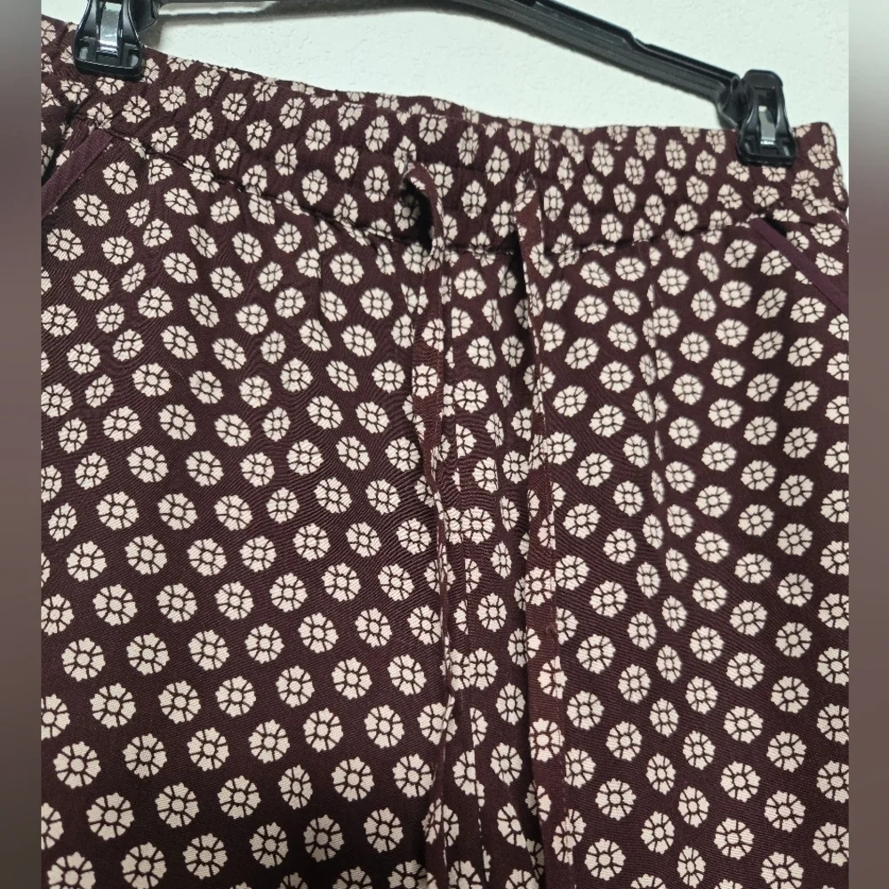 MADEWELL Stylish Brown Patterned Women's Pants.Size XS - Picture 4 of 11